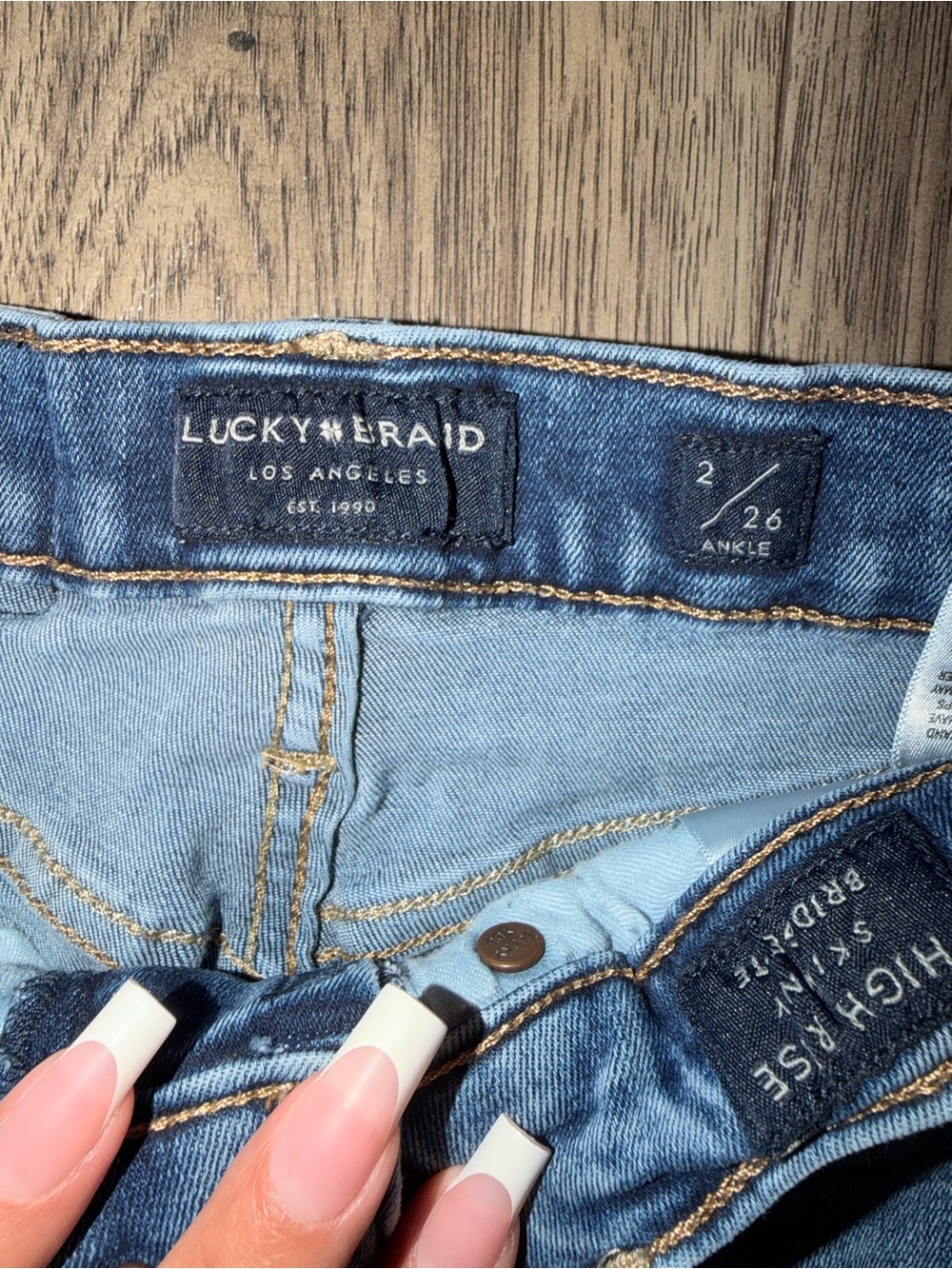 Lucky Brand Light Blue Ankle Jeans - Women's